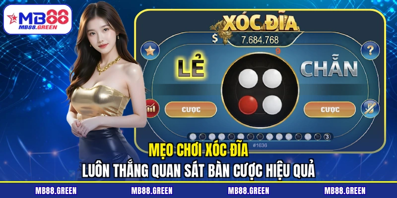 Mẹo chơi xóc đĩa luôn thắng quan sát bàn cược hiệu quả